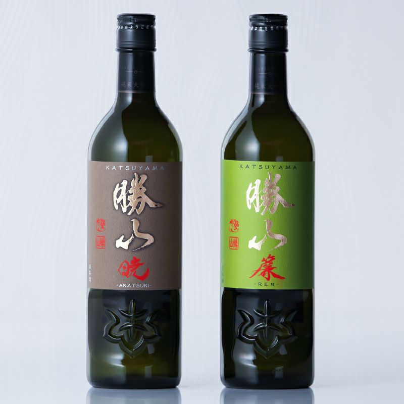 勝山 暁＆簾 720ml×2本セット | 勝山オンラインショップ